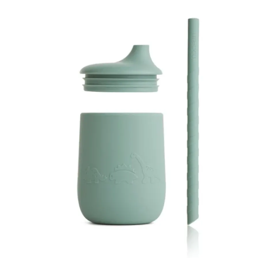 liewood_ellis_sippy_cup___2-2.webp Liewood Ellis Sippy Cup - Dino / Peppermint