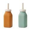 Liewood Erika Milkshake Bottles 2-pack - Mustard / Peppermint Mix