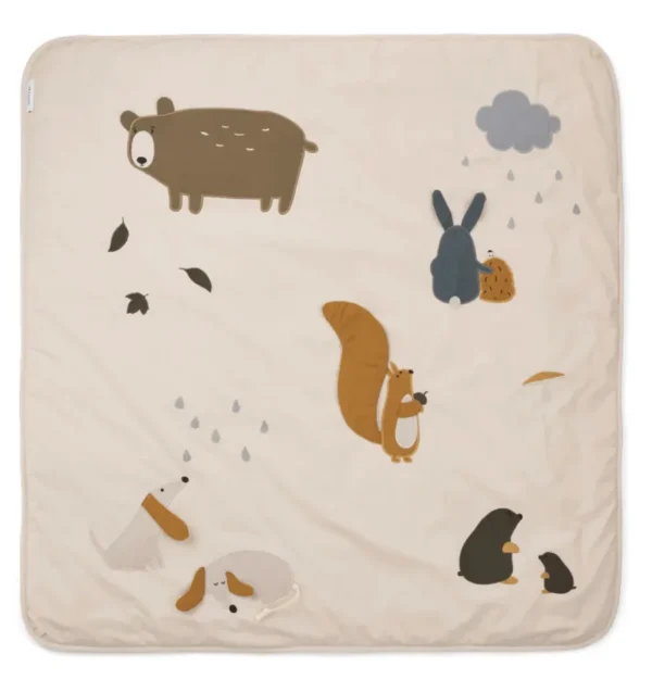 Liewood Glenn Activity Blanket - Friendship / Sandy Mix