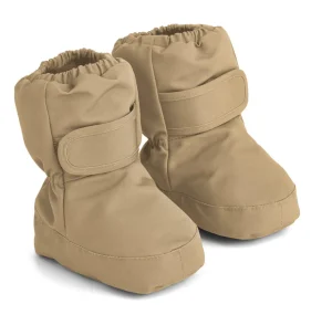 Liewood Heather Baby Footies - Oat