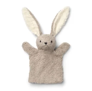 Liewood Herold Hand Puppet - Rabbit / Pale Grey
