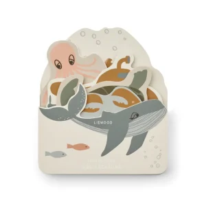 Liewood Jade Special Shape Book - Sea Creature / Sandy