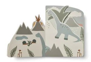 Liewood Jade Special Shape Book - Dino / Sandy