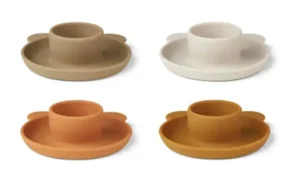 Liewood Janus Egg Cup 4-pack - Mr Bear / Rose Multi Mix
