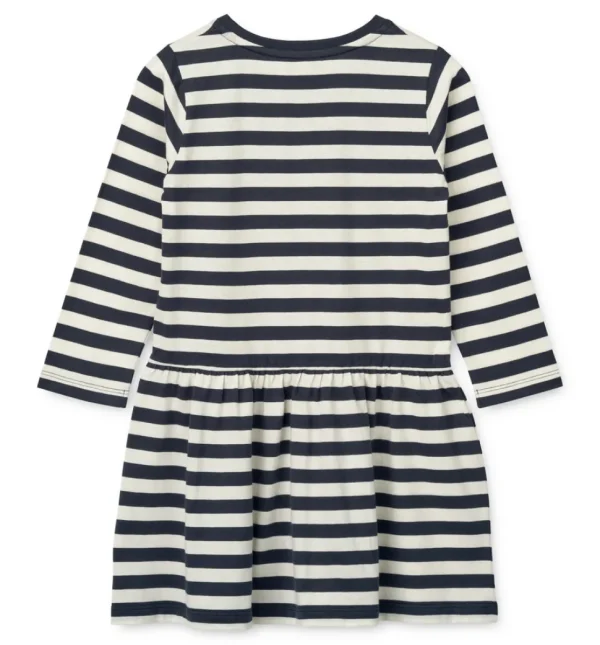 Liewood Lima Dress - Stripe Classic Navy / Creme de la Creme