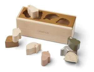 Liewood Midas Puzzle Box - Friendship / Golden Caramel Multi Mix
