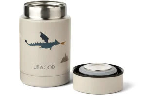 Liewood Nadja Food Jar - Little Dragon / Dark Sandy Mix