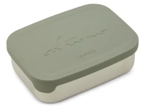 Liewood Nina Lunch Box - Dino / Faune Green
