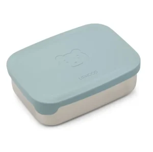 Liewood Nina Lunch Box - Mr Bear / Sea Blue