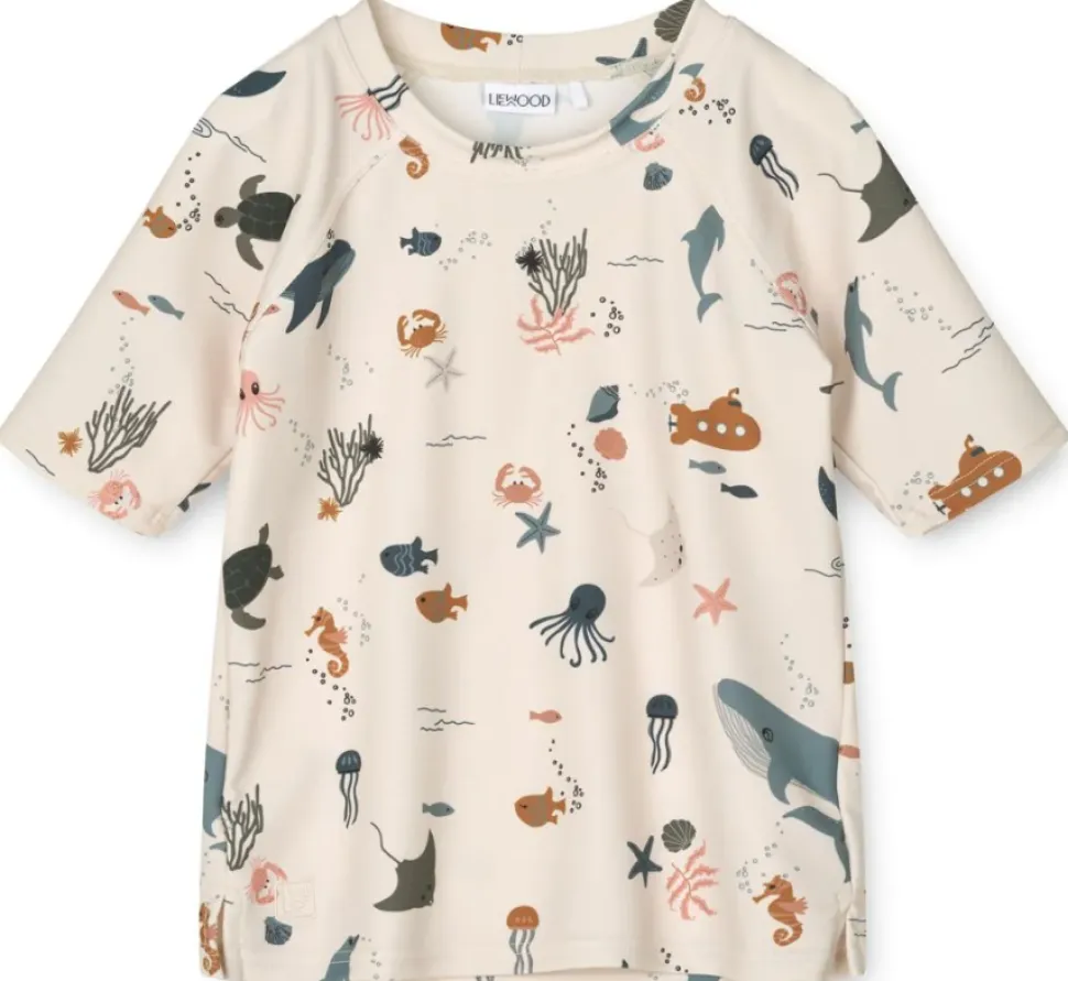 liewood_noah_swim_tee__se_0.webp Liewood Noah Swim Tee - Sea Creature / Sandy