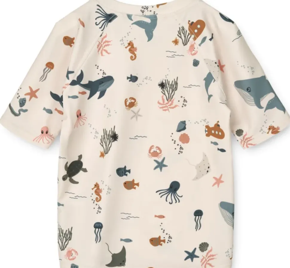 liewood_noah_swim_tee__se_1.webp Liewood Noah Swim Tee - Sea Creature / Sandy