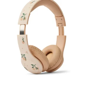 Liewood Quinn Wireless Headphones - Peach / Sea Shell