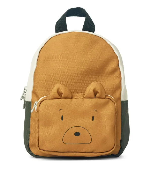 Liewood Saxo Mini Backpack - Mr Bear / Golden Caramel