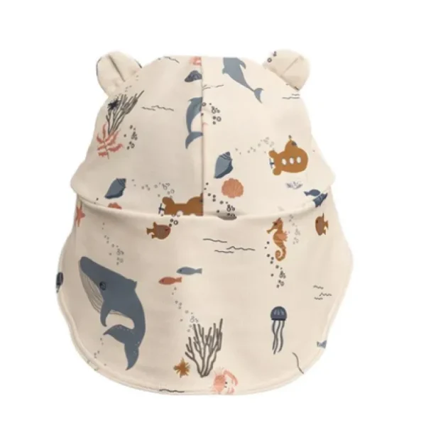 Liewood Senia Sun Hat - Sea Creature / Sandy