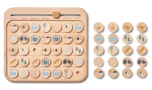 Liewood Tao Calendar Activity Board - Faune Green Multi Mix