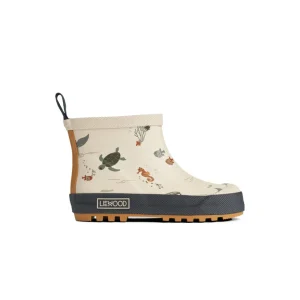 Liewood Tekla Printed Rainboot - Sea Creature / Sandy