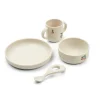 Liewood Vivi Printed Silicone Set - Peach / Sea Shell Mix