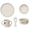 Liewood Vivi Printed Silicone Set - Safari Sandy Mix