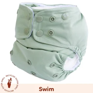 Lighthouse Kids Company Swim Cloth Diaper - Seafoam