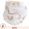 Lighthouse Kids Company Swim Cloth Diaper - Cali Rainbow
