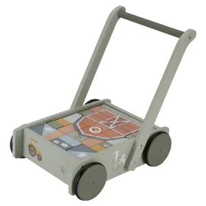 Little Dutch Block Trolley - Little Farm