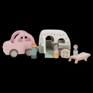 Little Dutch Car with Caravan