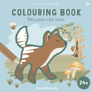 Little Dutch Colouring Book - Forest Friends