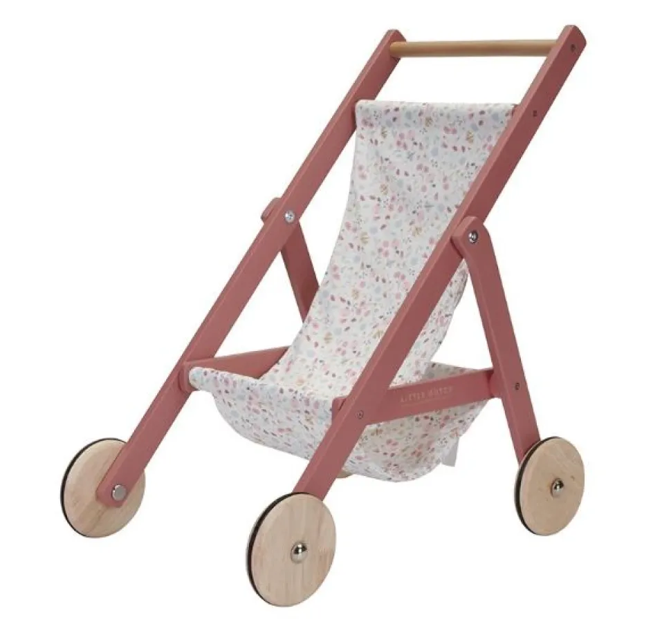 little_dutch_doll_strolle_0.webp Little Dutch Doll Stroller - Flowers & Butterflies