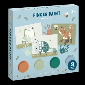 Little Dutch Fingerpaint Set - Forest Friends