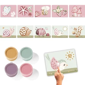 Little Dutch Fingerpaint Set - Fairy Garden
