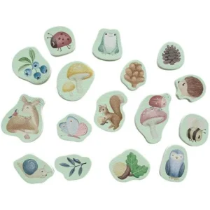Little Dutch Foam Bath Toys - Forest Friends & Fairy Garden
