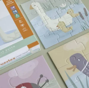 Little Dutch 4-in-1 Puzzles - Little Goose