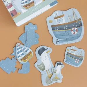 Little Dutch 6-in-1 Puzzles - Sailors Bay