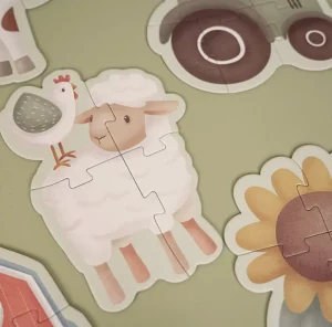 Little Dutch 6-in-1 Puzzles - Little Farm