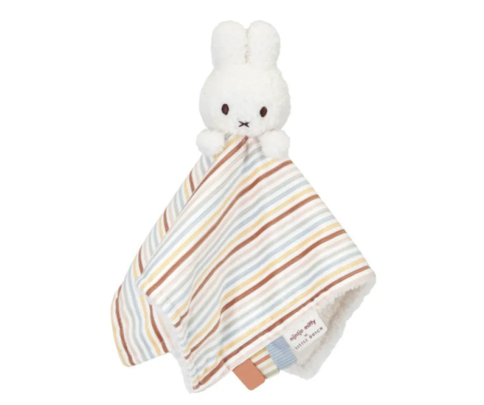 little_dutch_miffy_cuddle_0.webp Little Dutch Miffy Cuddle Cloth - Vintage Sunny Stripes