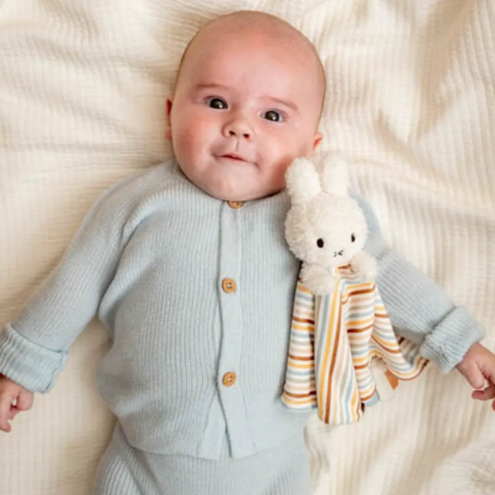 little_dutch_miffy_cuddle_1.webp Little Dutch Miffy Cuddle Cloth - Vintage Sunny Stripes