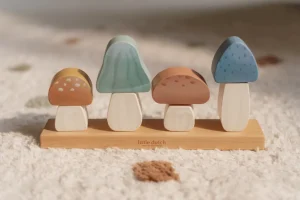 Little Dutch Mushroom Stacking Puzzle - Forest Friends