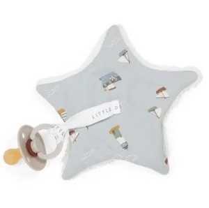 Little Dutch Pacifier Cloth - Sailors Bay Blue