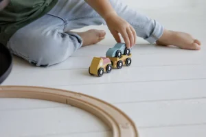 Little Dutch Railway Collection - Vehicles Set