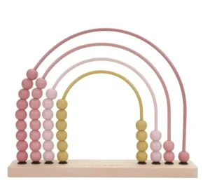 Little Dutch Rainbow Abacus - Pink