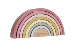 Little Dutch Rainbow Stacker - Pink