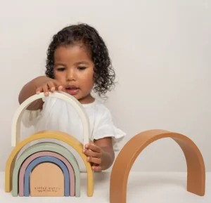 Little Dutch Rainbow Stacker - Vintage