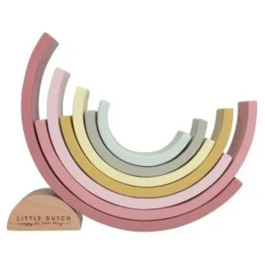 Little Dutch Rainbow Stacker - Pink