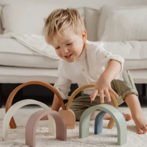 Little Dutch Rainbow Stacker - Vintage