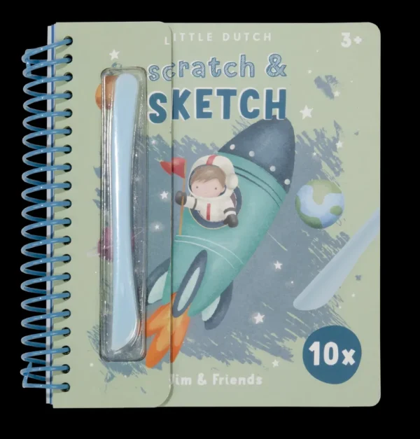 Little Dutch Scratch & Sketch - Jim & Friends
