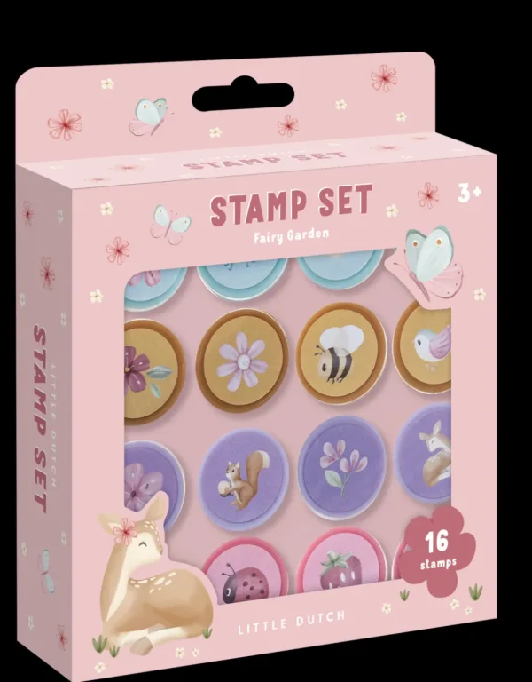 Little Dutch Self Inking Stamps - Fairy Garden