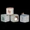 Little Dutch Soft Cubes Set - Forest Friends