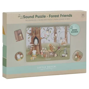 Little Dutch Sound Puzzle - Forest Friends
