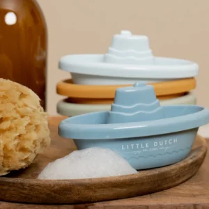 Little Dutch Stackable Bath Boats - Blue