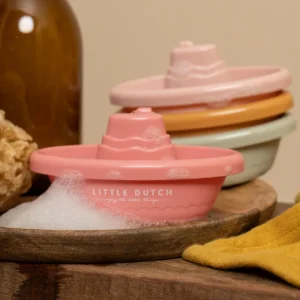 Little Dutch Stackable Bath Boats - Pink